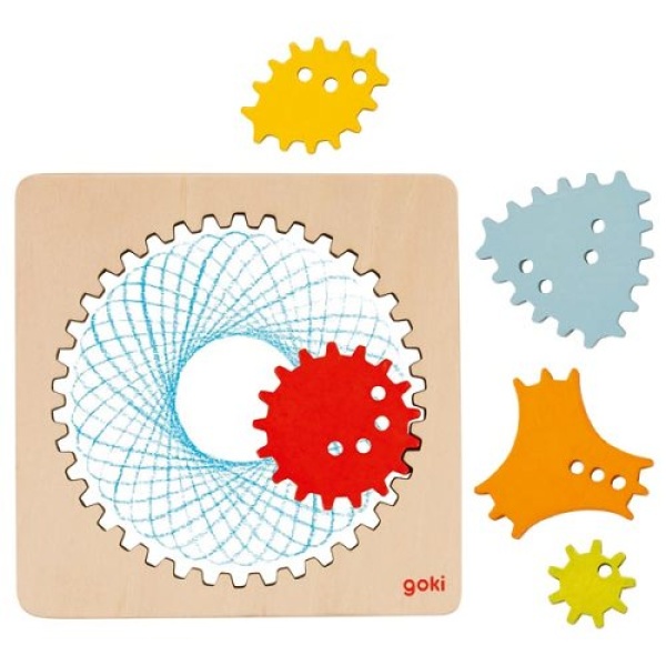 Spirograf, 13 x 13 cm