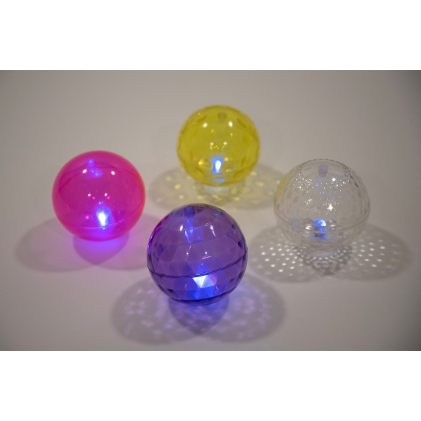 Senzorno LED treptajuće loptice, 4 komada, 10 cm - Slika 4