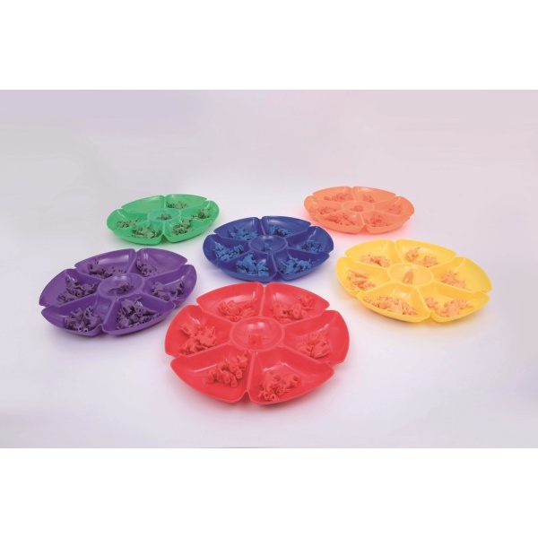 Pladanj za sortiranje u obliku cvijeta, 6 kom, 40 cm - Slika 5