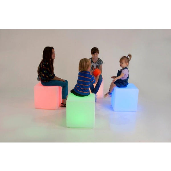 Sensory mood svjetlosna kocka,  40 cm - Slika 3