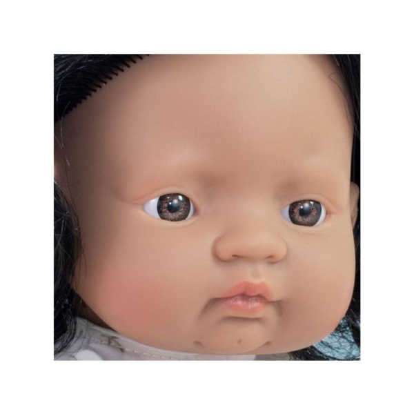 Lutka djevojčica latinoameričke rase 38 cm, odjevena - Slika 4