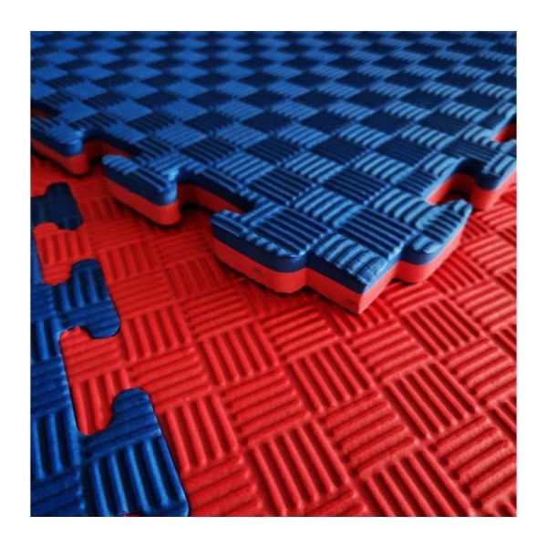 Tatami prostirka za karate (100x100x2,0cm crveno-plava) - Slika 3
