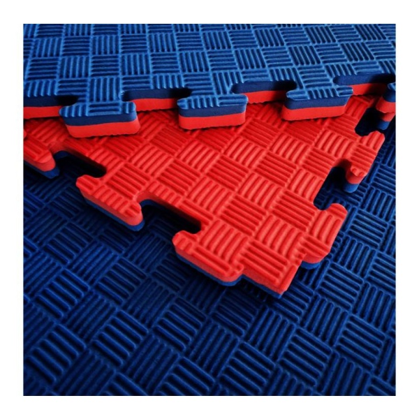 Tatami prostirka za karate (100x100x2,0cm crveno-plava) - Slika 4