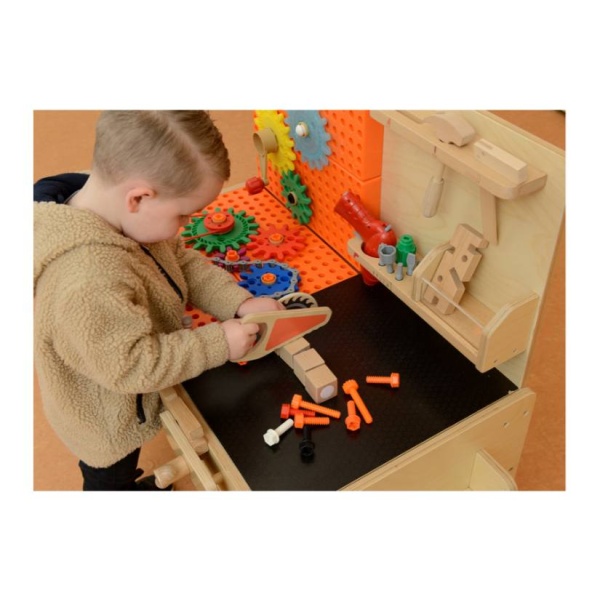 Masterkidz STEM drvena radionica 92 x 85 x 50 cm - Slika 3