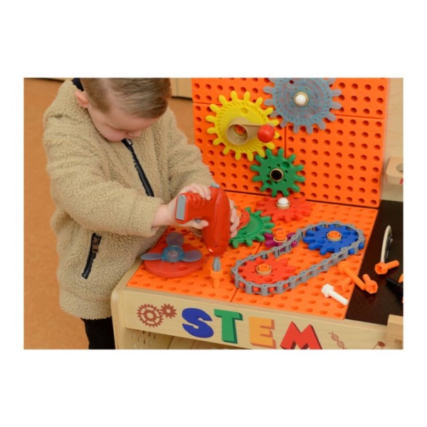 Masterkidz STEM drvena radionica 92 x 85 x 50 cm - Slika 5