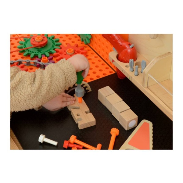 Masterkidz STEM drvena radionica 92 x 85 x 50 cm - Slika 8